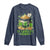 Cats St Patricks Day Long Sleeve Shirt Pot Of Gold Kitty Lover Lucky Irish