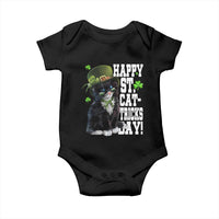 Shamrock Cat St Patricks Day Baby Onesie Kitty Mom Gift
