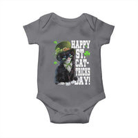 Shamrock Cat St Patricks Day Baby Onesie Kitty Mom Gift