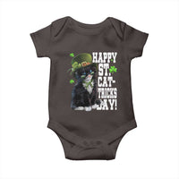 Shamrock Cat St Patricks Day Baby Onesie Kitty Mom Gift