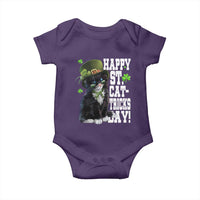 Shamrock Cat St Patricks Day Baby Onesie Kitty Mom Gift