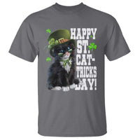 Shamrock Cat St Patricks Day T Shirt Kitty Mom Gift