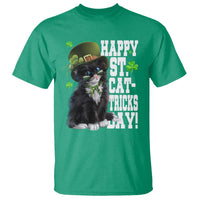 Shamrock Cat St Patricks Day T Shirt Kitty Mom Gift