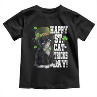 Shamrock Cat St Patricks Day Toddler T Shirt Kitty Mom Gift