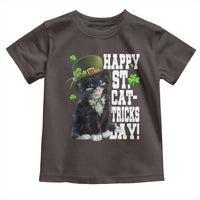 Shamrock Cat St Patricks Day Toddler T Shirt Kitty Mom Gift