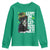 Shamrock Cat St Patricks Day Youth Sweatshirt Kitty Mom Gift