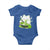 St Patrick's Day Cats Baby Onesie Irish Eating Ramen Noodles Cute Anime Shamrocks