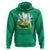 St Patrick's Day Cats Hoodie Irish Eating Ramen Noodles Cute Anime Shamrocks