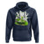 St Patrick's Day Cats Hoodie Irish Eating Ramen Noodles Cute Anime Shamrocks