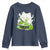 St Patrick's Day Cats Youth Sweatshirt Irish Eating Ramen Noodles Cute Anime Shamrocks