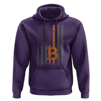 BTC Bitcoin American Flag Hoodie Crypto Buy the Dip