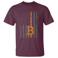 BTC Bitcoin American Flag T Shirt Crypto Buy the Dip