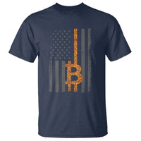 BTC Bitcoin American Flag T Shirt Crypto Buy the Dip