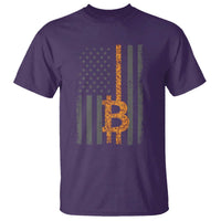 BTC Bitcoin American Flag T Shirt Crypto Buy the Dip