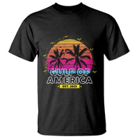 Welcome To America's Gulf T Shirt Est 2025 Retro Vintage Summer Vibes