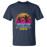 Welcome To America's Gulf T Shirt Est 2025 Retro Vintage Summer Vibes