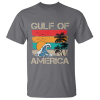 Gulf Of America T Shirt Funny Beach Summer Vacation Retro Vintage