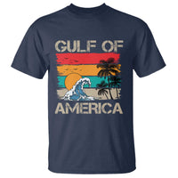 Gulf Of America T Shirt Funny Beach Summer Vacation Retro Vintage