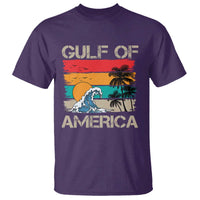 Gulf Of America T Shirt Funny Beach Summer Vacation Retro Vintage