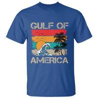 Gulf Of America T Shirt Funny Beach Summer Vacation Retro Vintage