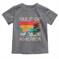 Gulf Of America Toddler T Shirt Funny Beach Summer Vacation Retro Vintage