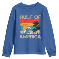 Gulf Of America Youth Sweatshirt Funny Beach Summer Vacation Retro Vintage