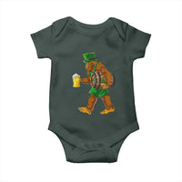 St Patricks Day Bigfoot Baby Onesie Sasquatch Beer Funny Party Shamrock
