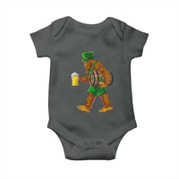 St Patricks Day Bigfoot Baby Onesie Sasquatch Beer Funny Party Shamrock
