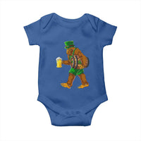 St Patricks Day Bigfoot Baby Onesie Sasquatch Beer Funny Party Shamrock