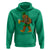 St Patricks Day Bigfoot Hoodie Sasquatch Beer Funny Party Shamrock
