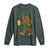 St Patricks Day Bigfoot Long Sleeve Shirt Sasquatch Beer Funny Party Shamrock