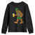 St Patricks Day Bigfoot Youth Sweatshirt Sasquatch Beer Funny Party Shamrock