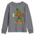 St Patricks Day Bigfoot Youth Sweatshirt Sasquatch Beer Funny Party Shamrock