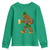 St Patricks Day Bigfoot Youth Sweatshirt Sasquatch Beer Funny Party Shamrock