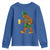 St Patricks Day Bigfoot Youth Sweatshirt Sasquatch Beer Funny Party Shamrock