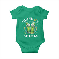 Drink Up Bitches Funny St Patricks Day Baby Onesie Irish Beer Lovers
