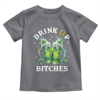 Drink Up Bitches Funny St Patricks Day Toddler T Shirt Irish Beer Lovers