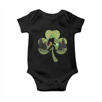 St Patricks Day Bigfoot Baby Onesie Sasquatch Irish Beer Lovers Shamrock Clover Leaf