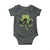 St Patricks Day Bigfoot Baby Onesie Sasquatch Irish Beer Lovers Shamrock Clover Leaf