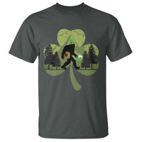St Patricks Day Bigfoot T Shirt Sasquatch Irish Beer Lovers Shamrock Clover Leaf