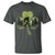 St Patricks Day Bigfoot T Shirt Sasquatch Irish Beer Lovers Shamrock Clover Leaf