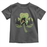 St Patricks Day Bigfoot Toddler T Shirt Sasquatch Irish Beer Lovers Shamrock Clover Leaf
