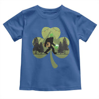 St Patricks Day Bigfoot Toddler T Shirt Sasquatch Irish Beer Lovers Shamrock Clover Leaf