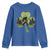 St Patricks Day Bigfoot Youth Sweatshirt Sasquatch Irish Beer Lovers Shamrock Clover Leaf