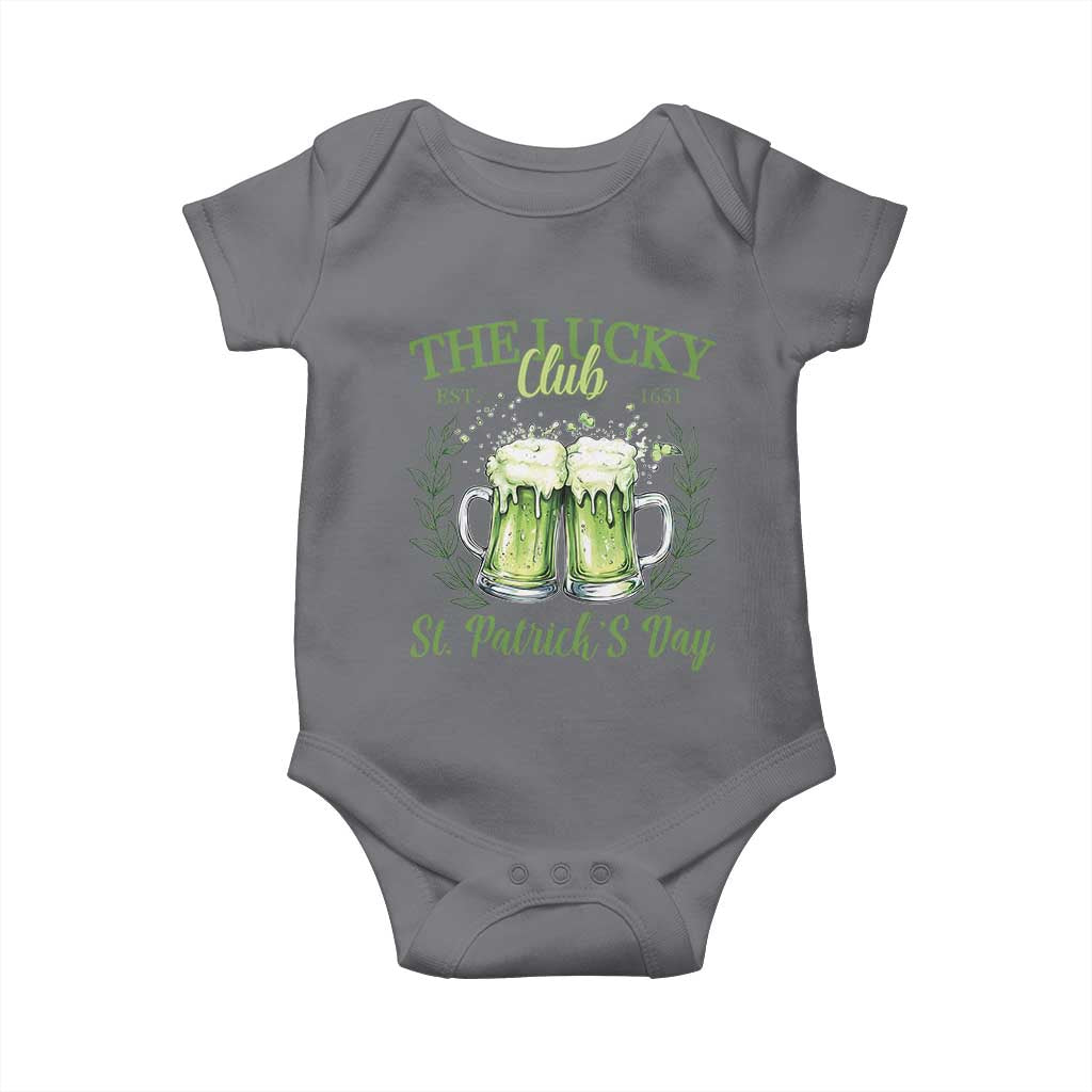 Irish Cat Eating Ramen Noodles Cute Anime St Patrick's Day Baby Onesie The Lucky Club