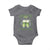 Irish Cat Eating Ramen Noodles Cute Anime St Patrick's Day Baby Onesie The Lucky Club