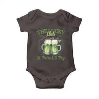 Irish Cat Eating Ramen Noodles Cute Anime St Patrick's Day Baby Onesie The Lucky Club