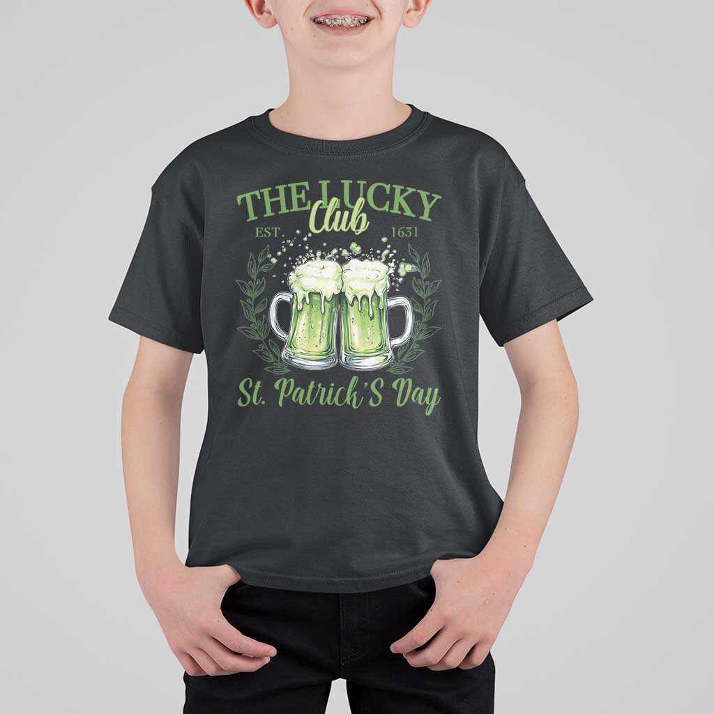 Irish Cat Eating Ramen Noodles Cute Anime St Patrick's Day T Shirt For Kid The Lucky Club