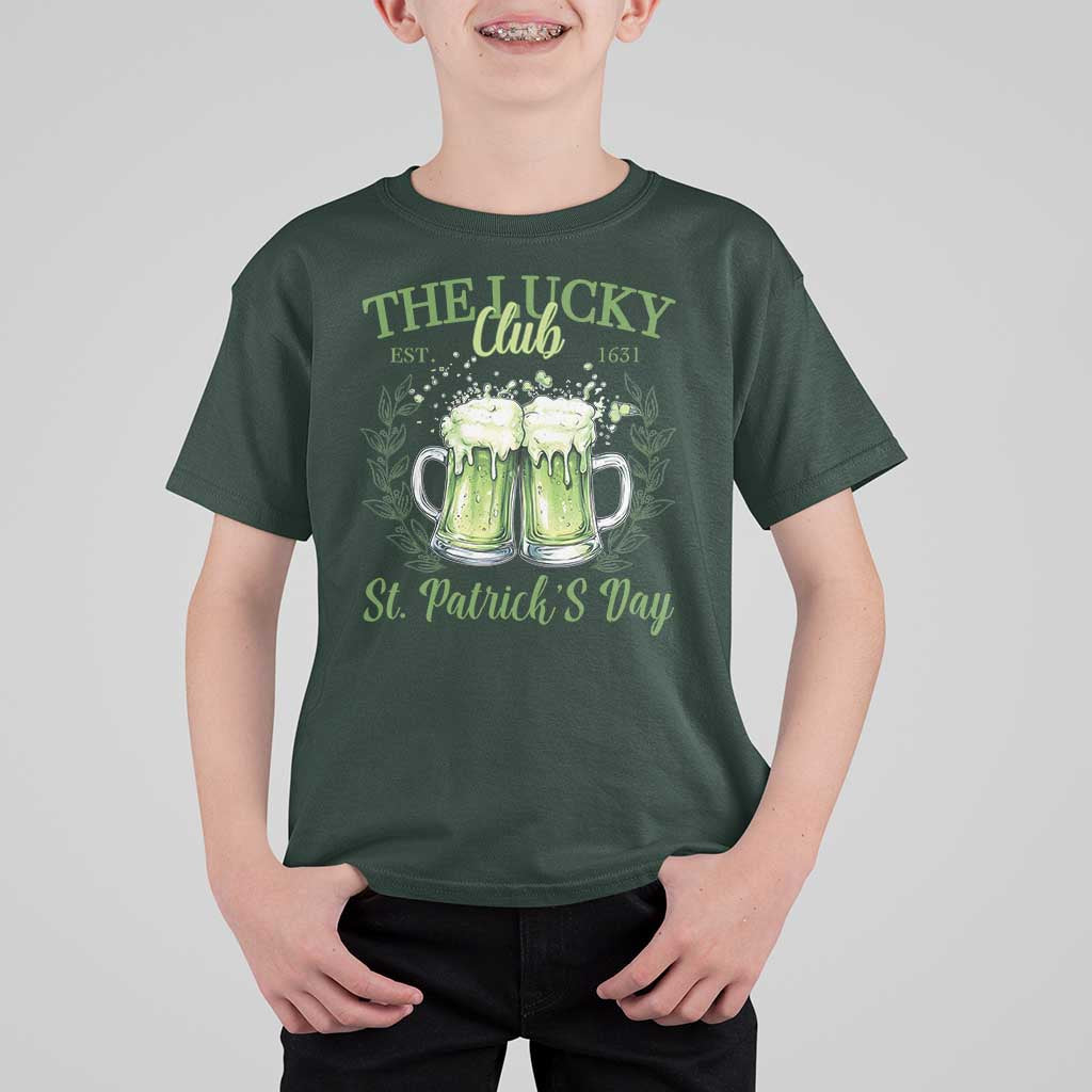 Irish Cat Eating Ramen Noodles Cute Anime St Patrick's Day T Shirt For Kid The Lucky Club