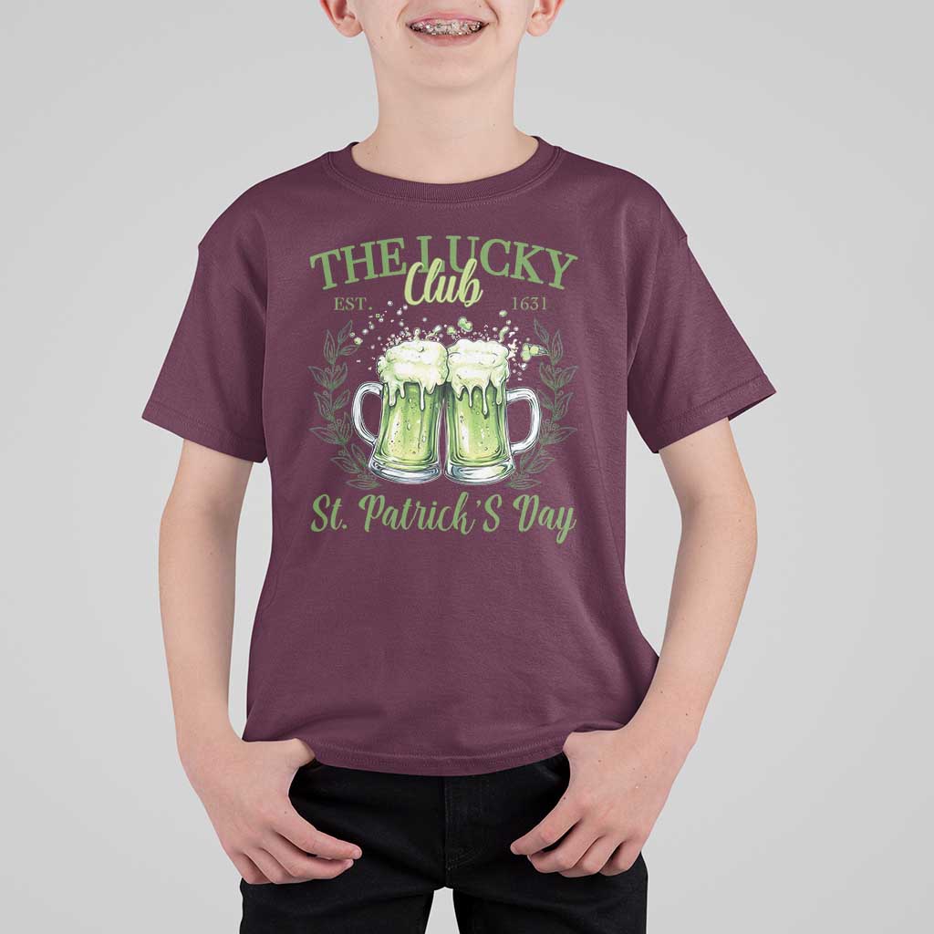 Irish Cat Eating Ramen Noodles Cute Anime St Patrick's Day T Shirt For Kid The Lucky Club